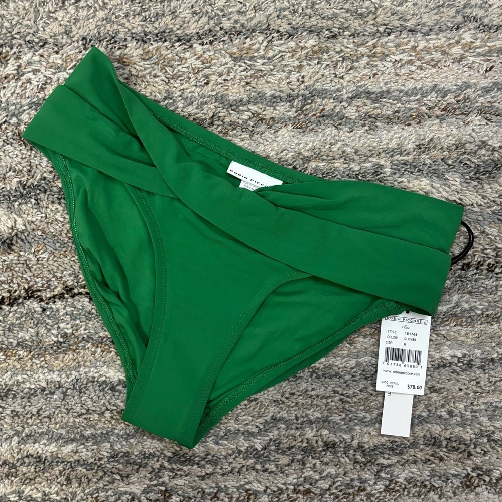 Robin Piccone Bikini Bottom Sz M NWT | Robin Piccone Ava Bikini Swim Bottom NWT - Picture 2 of 14